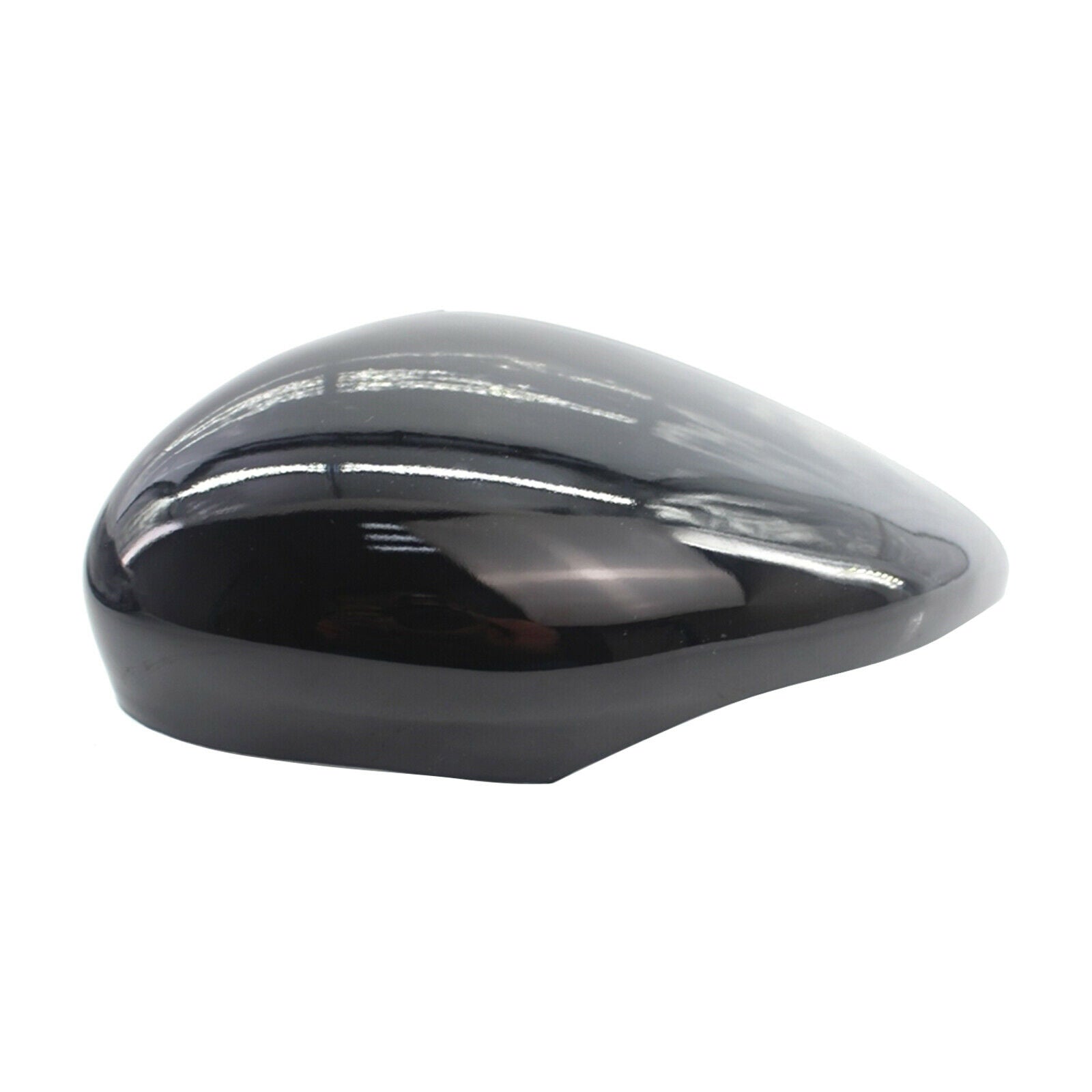 Rearview Mirror Left Side Mirror Cover Trim for Ford Fiesta 2009‑2014