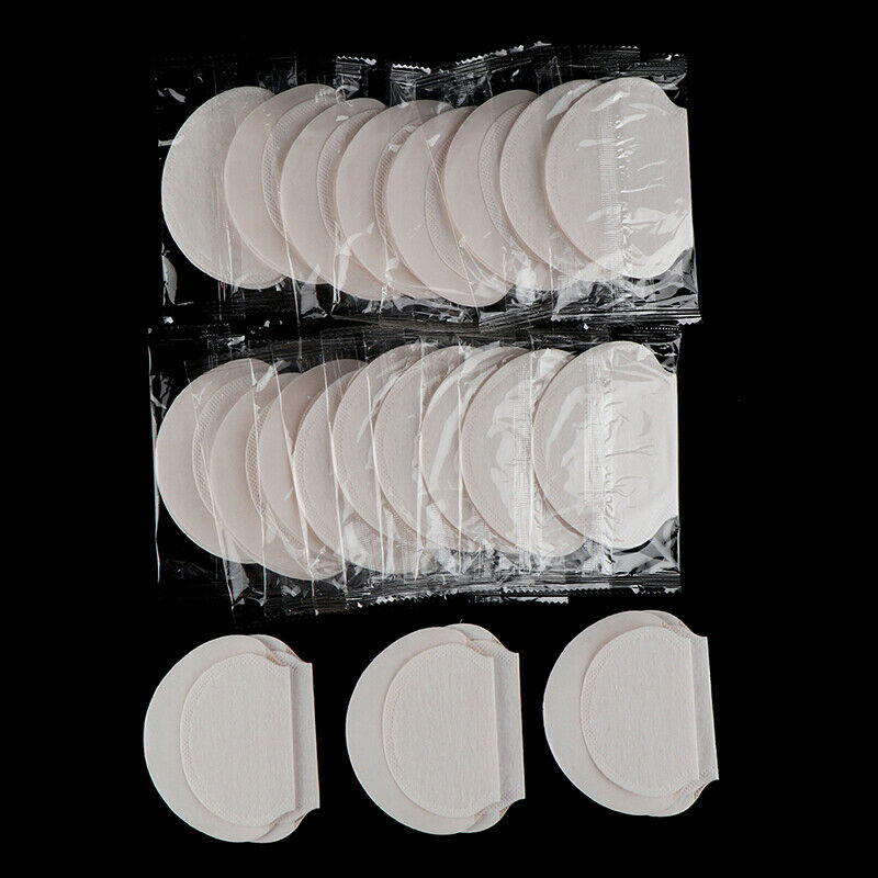 40Pcs Reusable Women Washable Underarm Armpit Anti Sweat Pads Perfume~AUJCAUDFA