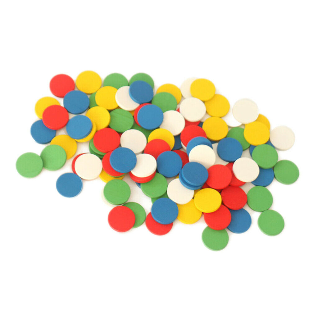 Sensorial Round Chips Educational Toys Kids Children Teaching Material