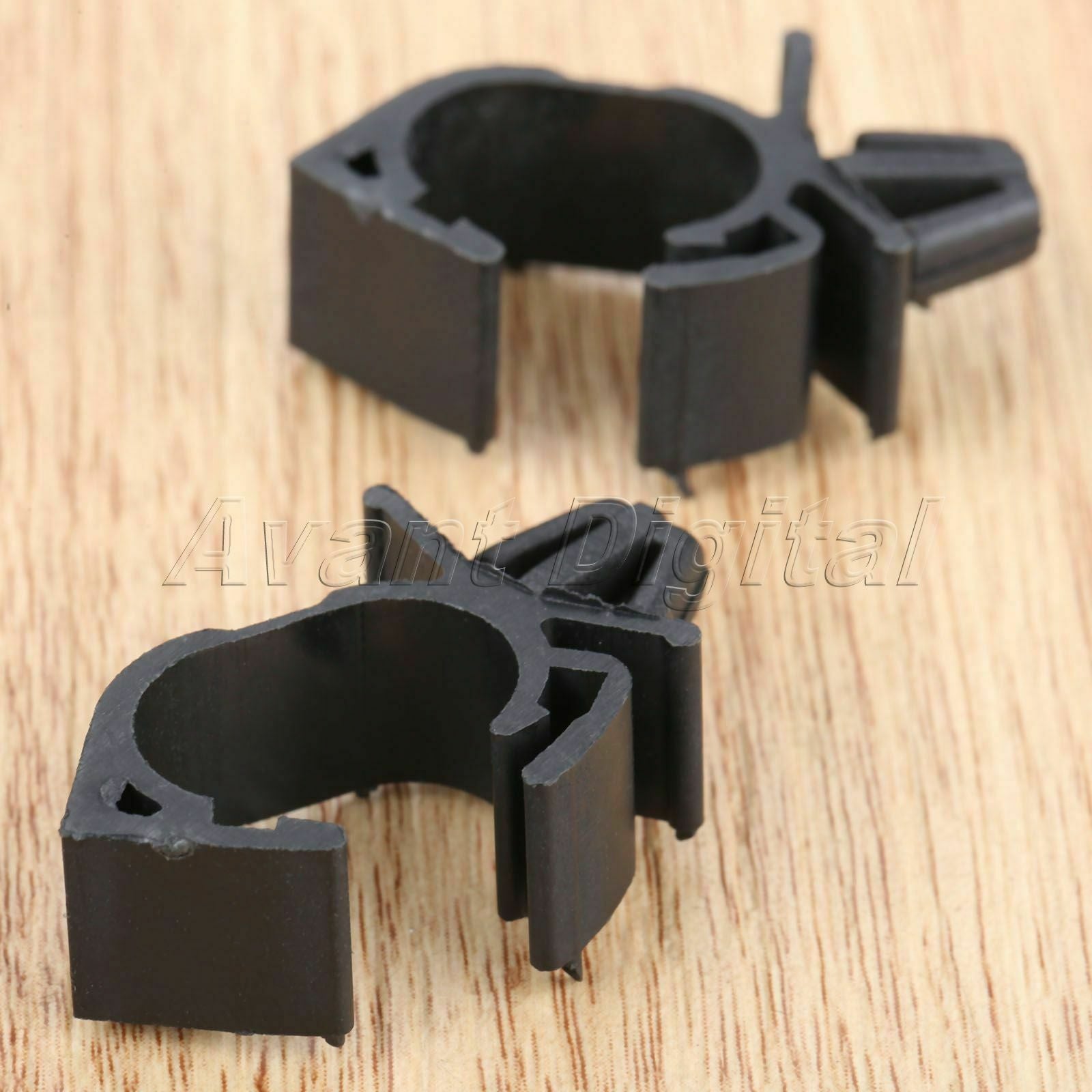 10Pcs 11mm Car Clips Wiring Harness Fasteners Trim Rivets Plastic Universal Type