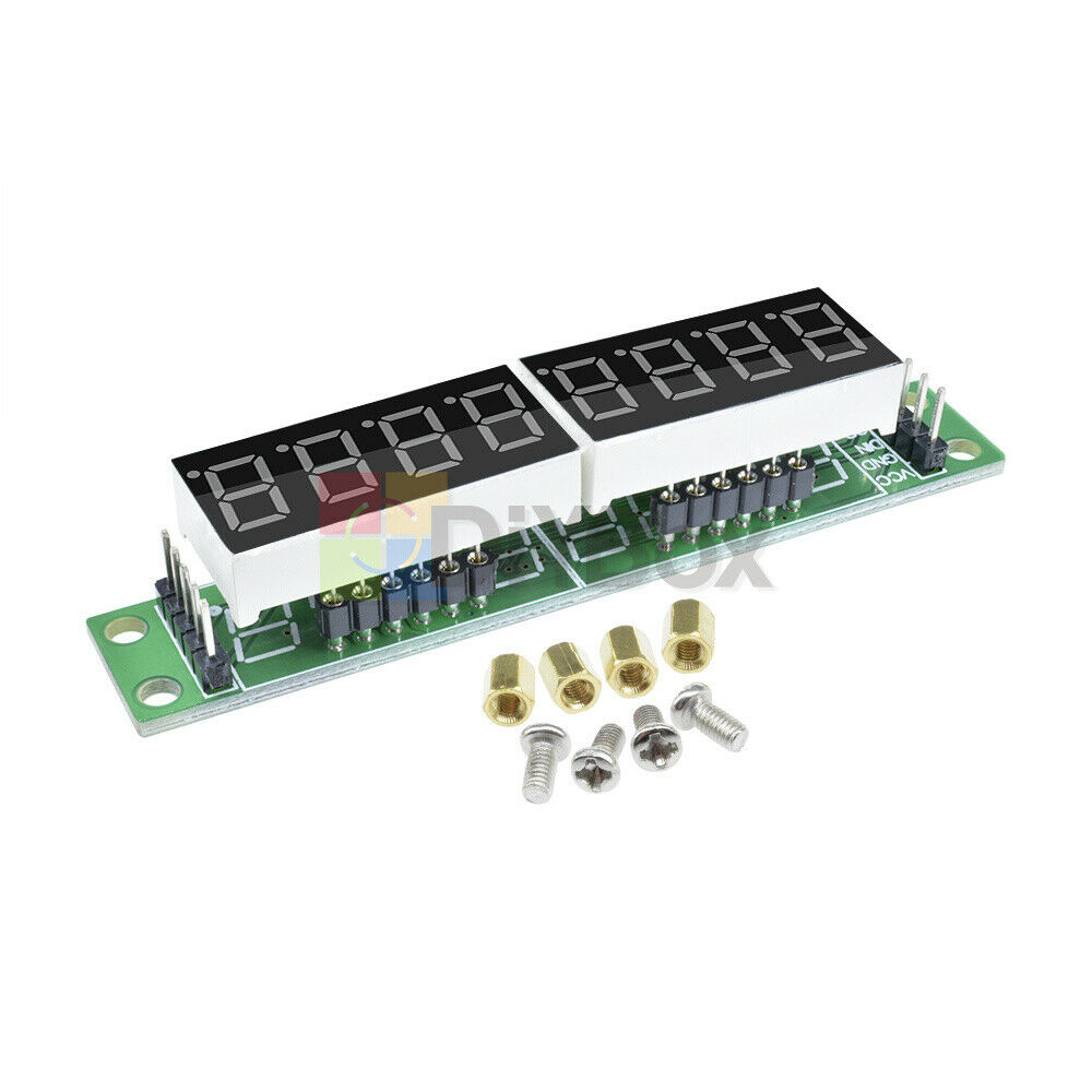 MAX7219 8-Digit CWG Digital Tube Red LED Display Control Module Fit for Arduino