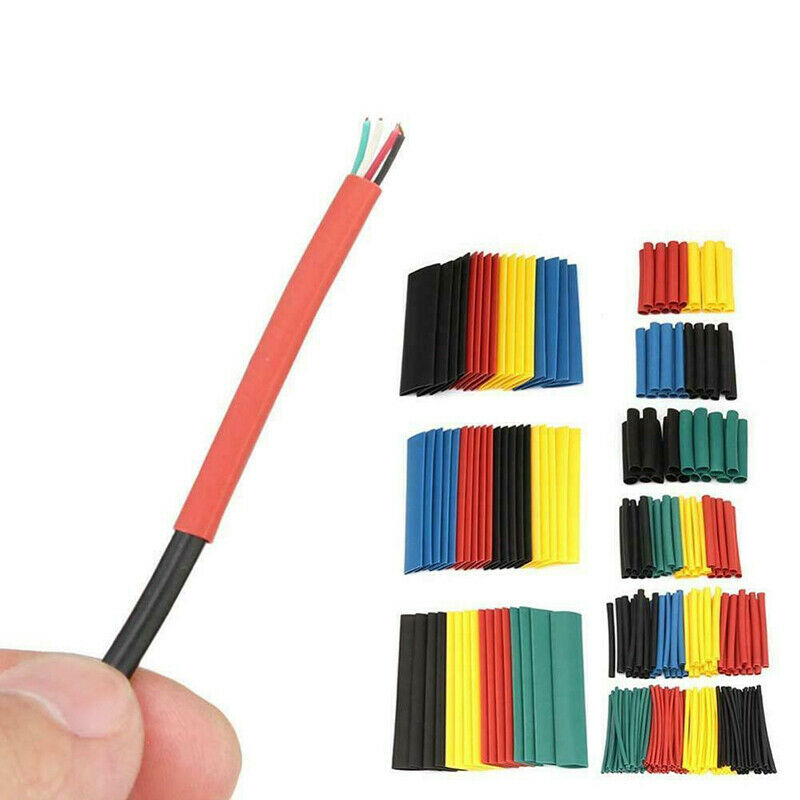 164pcs Heat Shrink Tubing Insulated Shrinkable Tube Wire Cable Sleeve Ki.AUBDAU