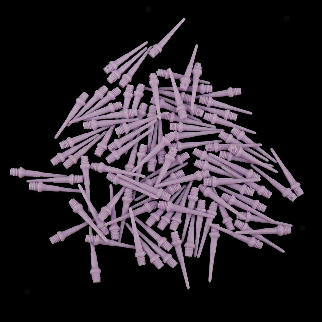 200 Pieces of Quality Tips with 2BA Thread for Soft Darts,  And Green