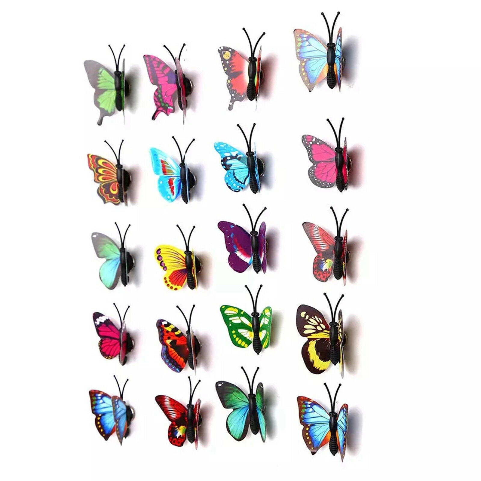 30x Butterfly Push Pin Cute Pushpins Corkboard Thumb Tack Bulletin Board
