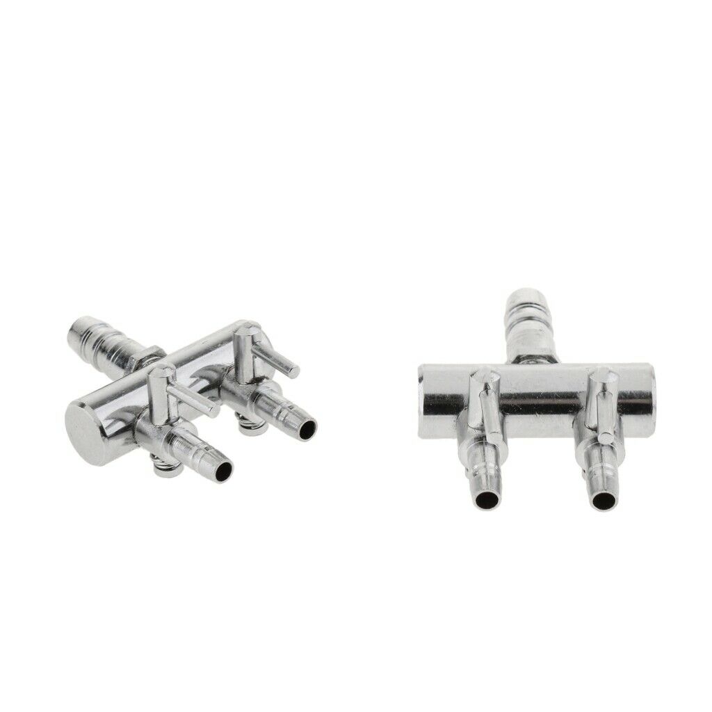 Stainless 2 Ways Air  Splitter Lever Control Valve For