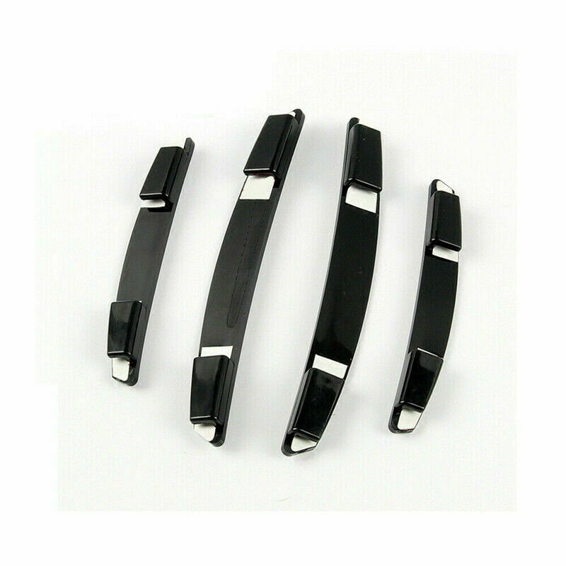 4Pcs Black Car Door Edge Anti-collision Protector Guard Scratch Strip Universal