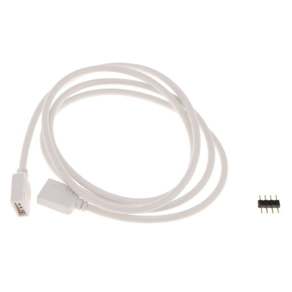 Lot Of 2 5050 3528 LED RGB Extension Cable Connecting Cable Line 4 Pin