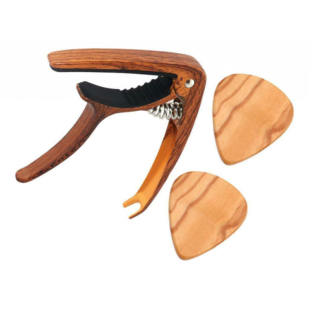 Guitar Capo Tuning Tuner Finger Picks for Electric Tuba Guitar Bass Ukulele