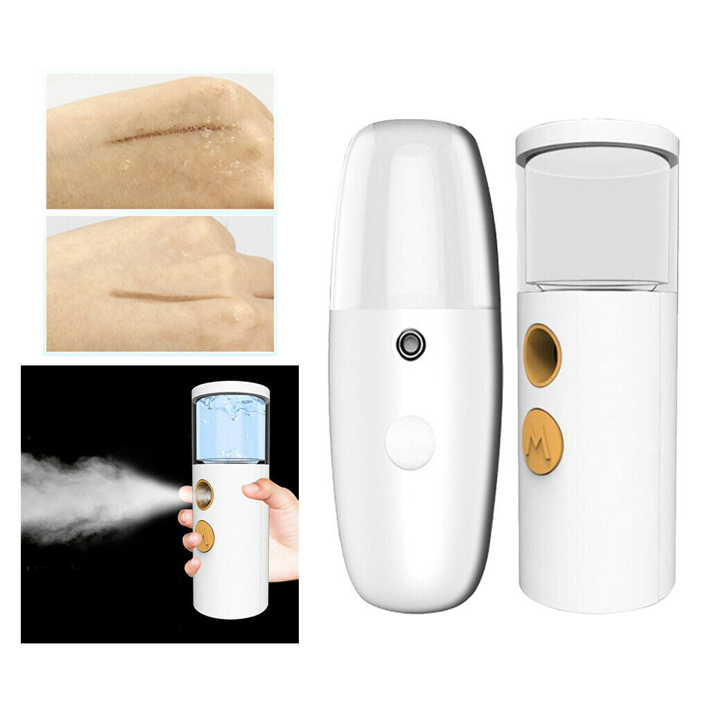 2Pcs Nano Facial Mister Face Mist Sprayer Portable Face Body Moisturizing
