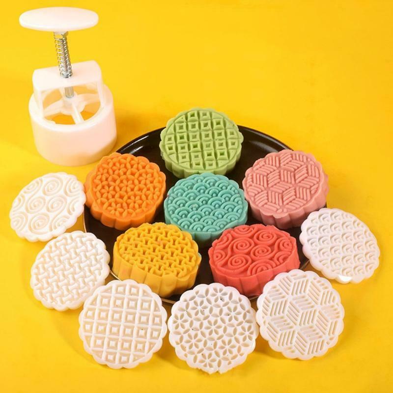 125g Japanese-Style Stamp Pastry Mooncake Mold Thickness Durable Baking Tool