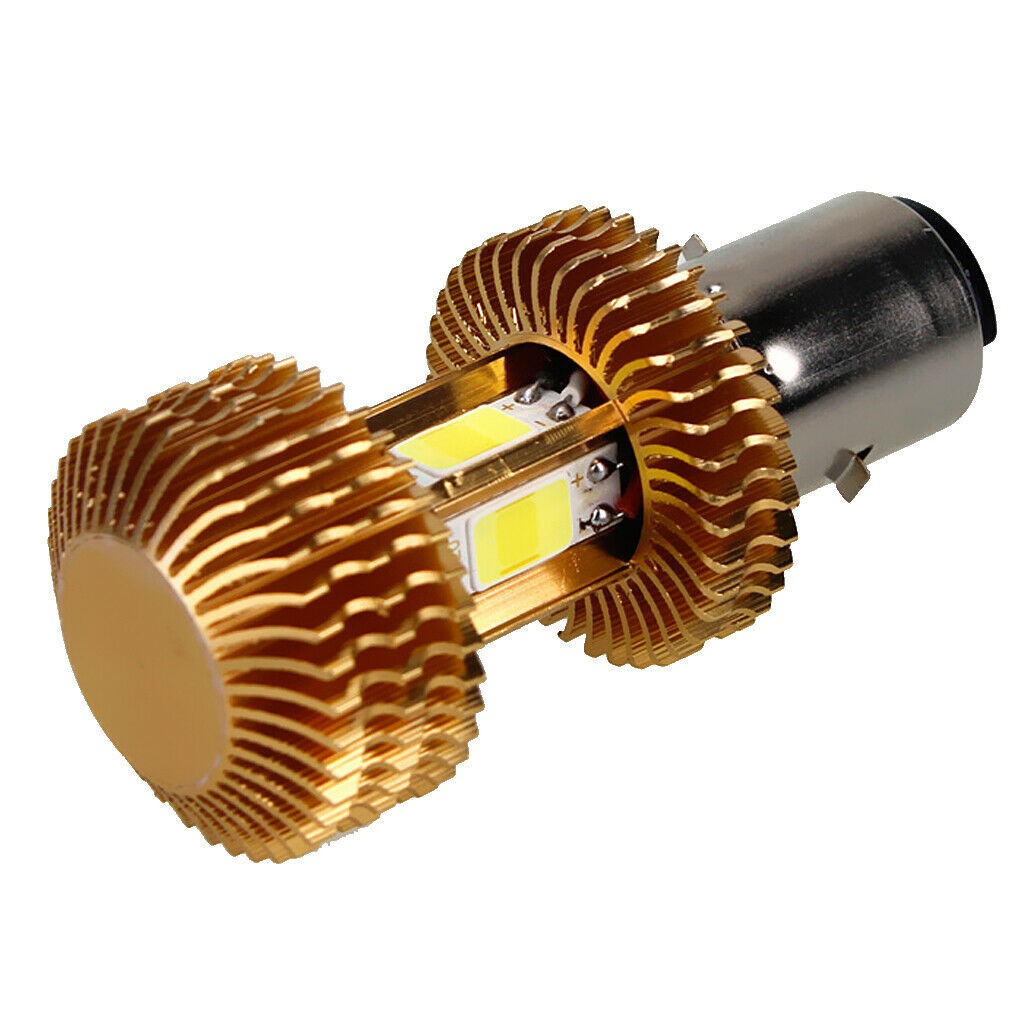New Motorcycle LED Double Claw Headlight 12-80V