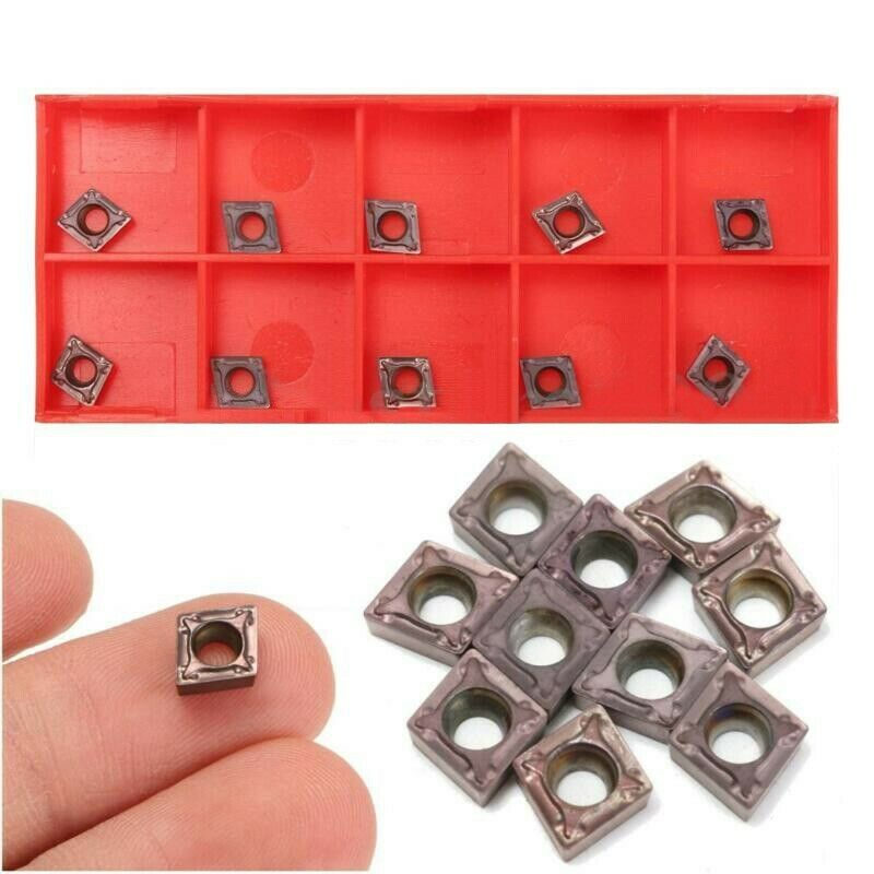 Carbide Blade Equipment for Lathe Turning Tool Holder 10Pcs Vp15Tf Industrial