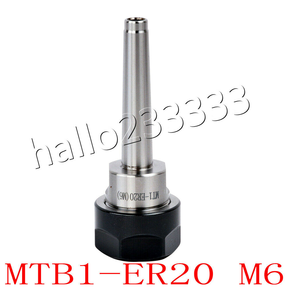 MT1 - ER20 M6 milling Chuck Holder Taper for MTB1 ER20 Collet Chuck Holder