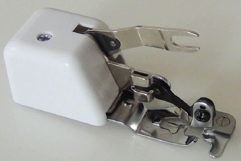 1 Side Cutter Ⅱ Zig Zag Sewing Machine Attachment Foot Low Shank Cut & Hem Sharp