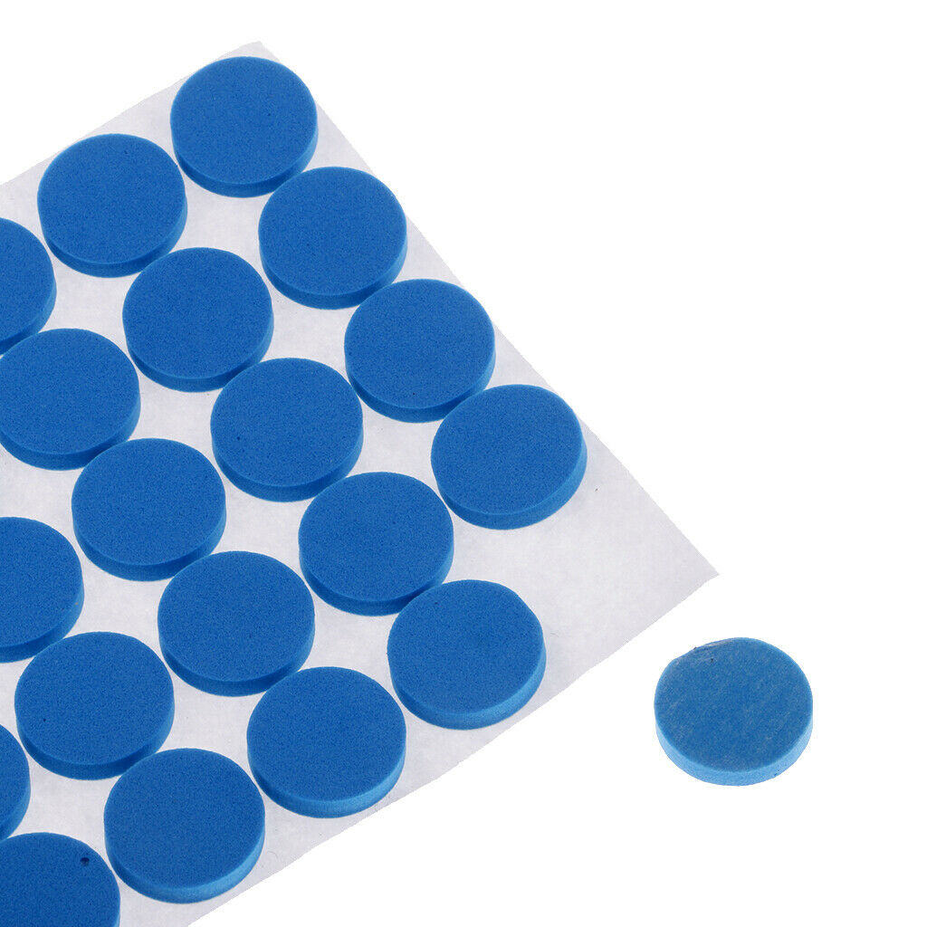 100 Pieces Furniture Pads Self-Adhesive Non-slip Floor Wall Protectors Blue