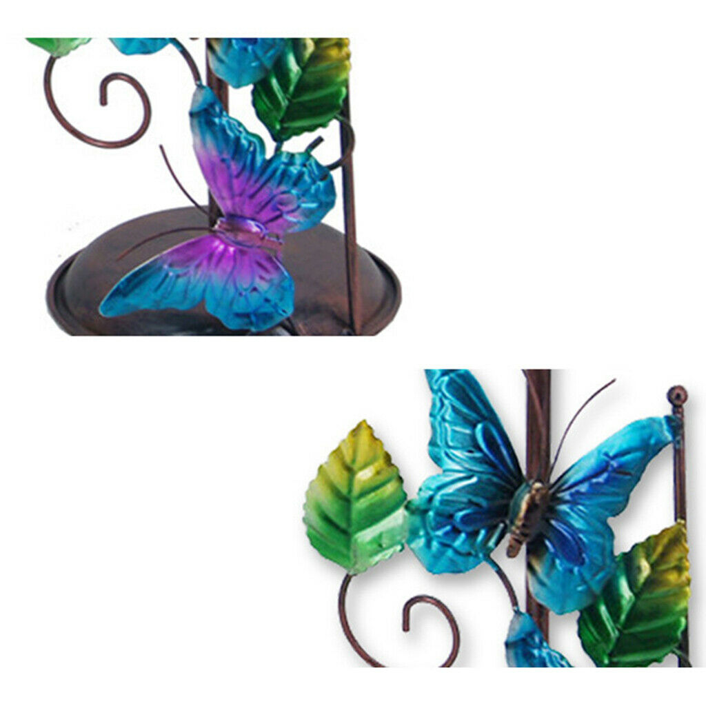 Toilet Paper Holder Butterfly Desk Kitchen Free Standing Tissue Roll Storage