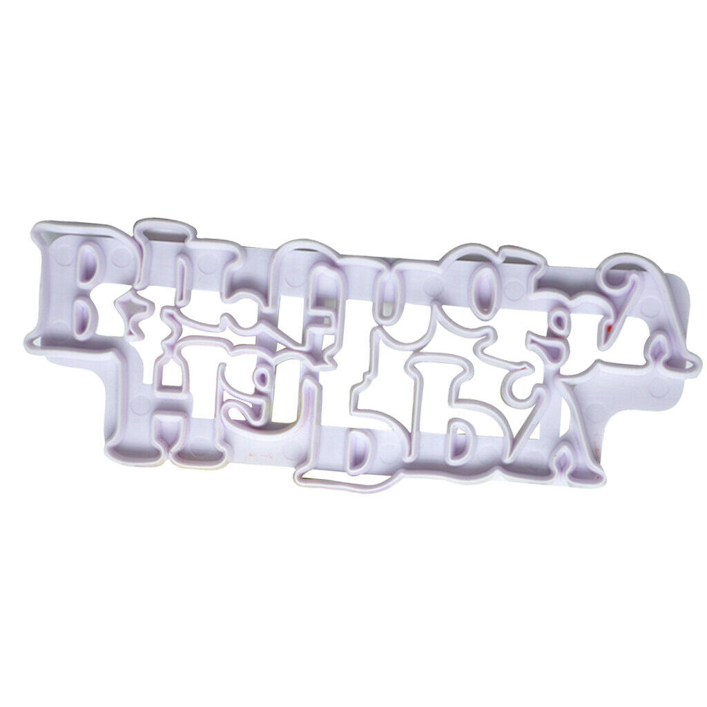 DIY Silicone Birthday Cake Decorating Mould Cookies Chocolate Baking Mold