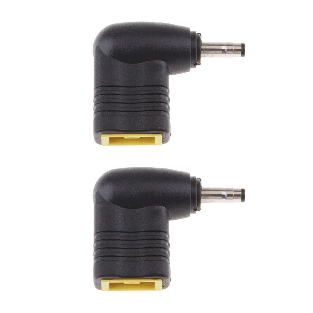 2pcs Laptop Adapter Male To