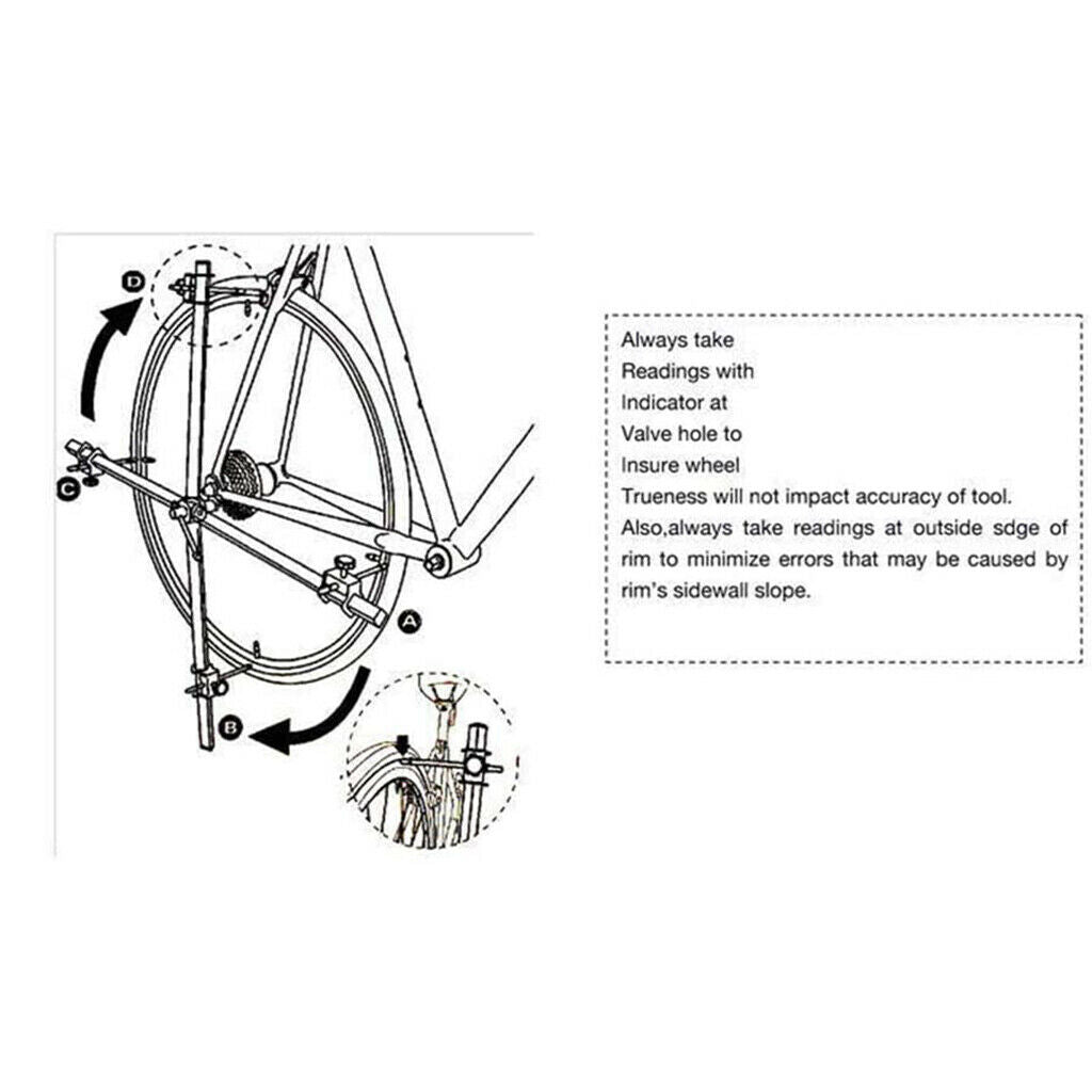 Bike Derailleur Hanger Gauge Bicycle Repair Alignment Tool Mountain Checker