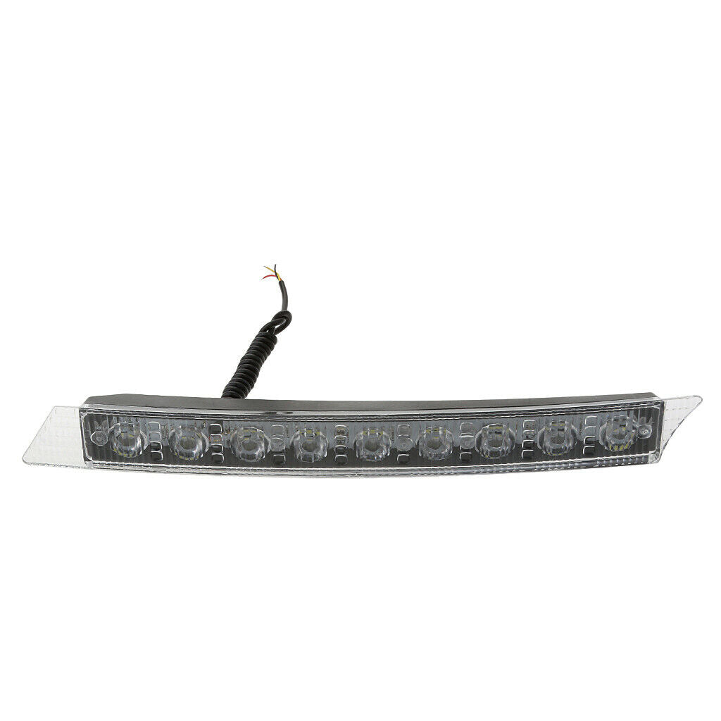 2PCS White&Amber LED Turn Signal Running Lights for Audi A6 Infiniti BMW E90