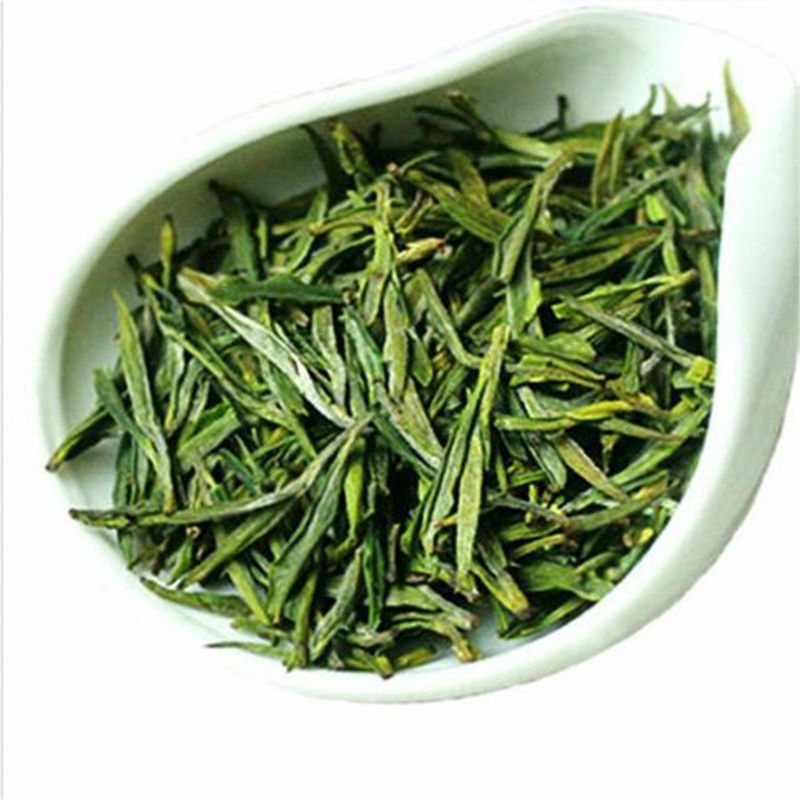 Chinese White Dragon Well Green Tea Organic Anji Lung Ching Bai Cha Long Jing