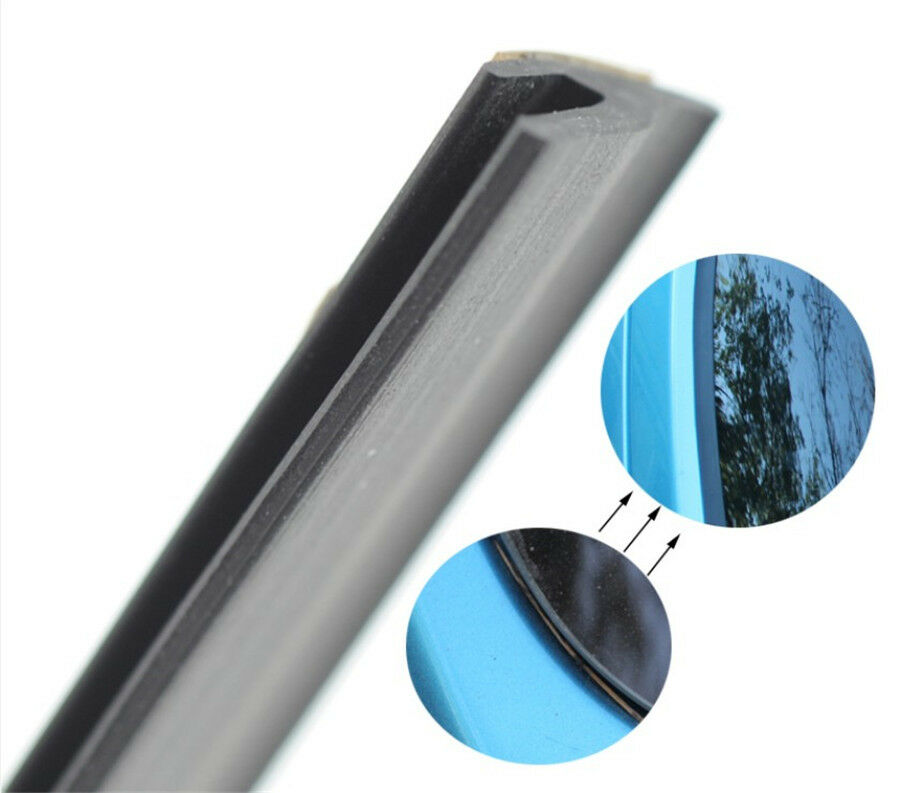 4M Rubber V-Type Weatherstrip Sealed Strips Trim Fillers Vehicle Car Window Seal