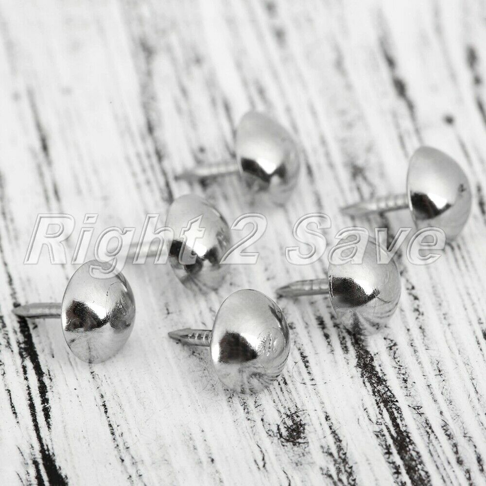 7mm Jewelry Box Sofa Upholstery Tack Nail Stud Furniture Craft Decorative 100pcs