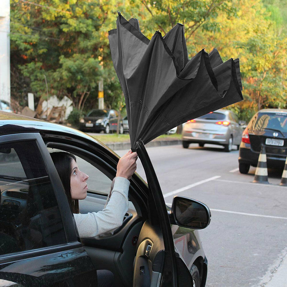 Umbrella To Closing Osmosis With Handle Ergonomic - Black - New