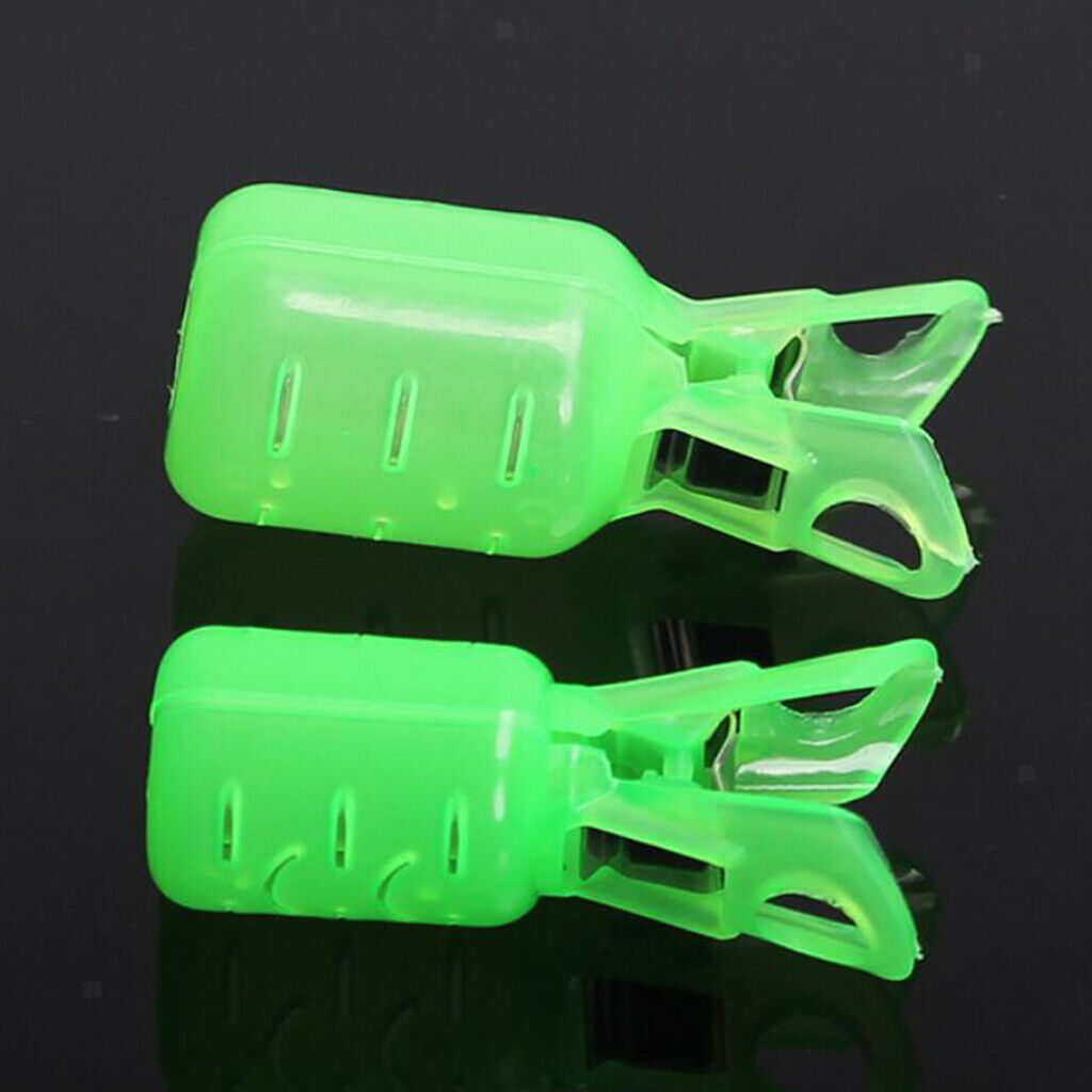 Set of 10 Squid Jig Hook Protector Wood Shrimp Case Umbrella Hooks Cover L