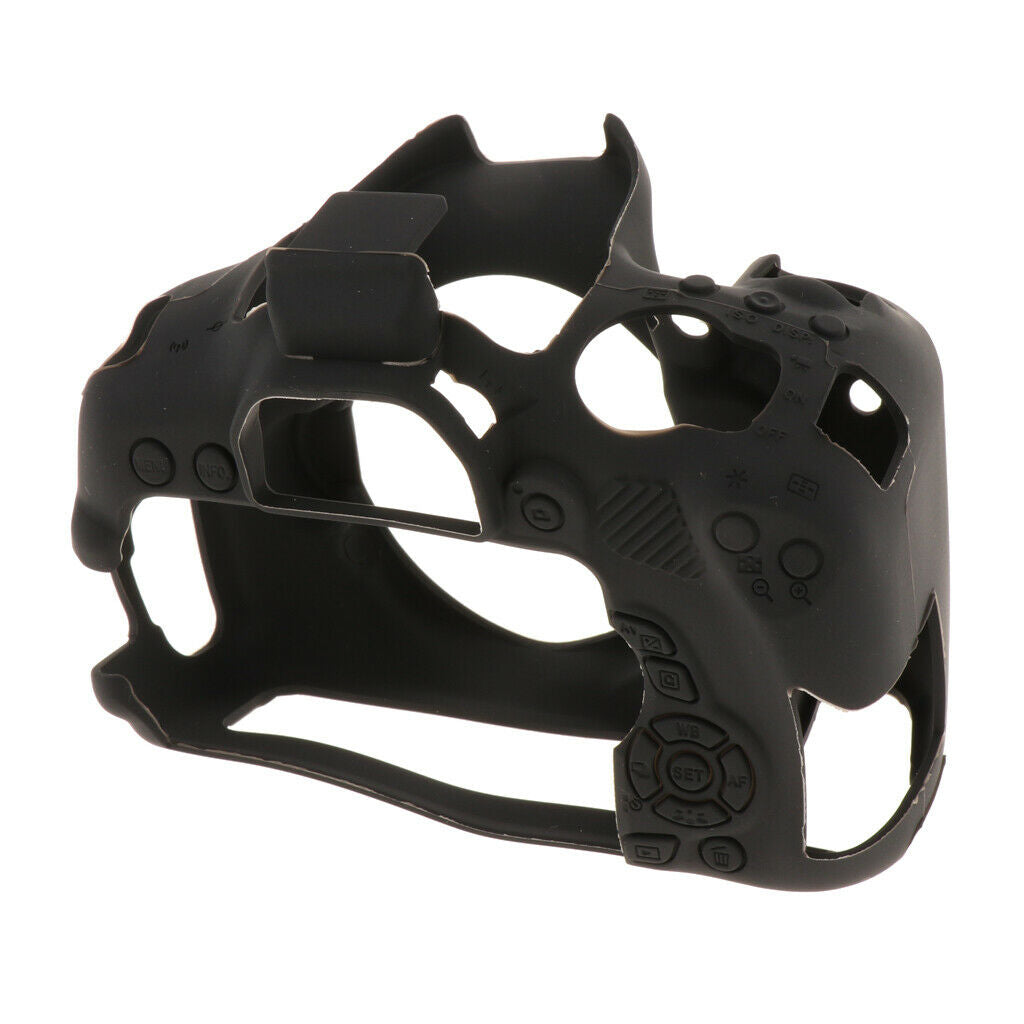 Silicone Protective Housing Camera Case Full Body Shell Cover Black