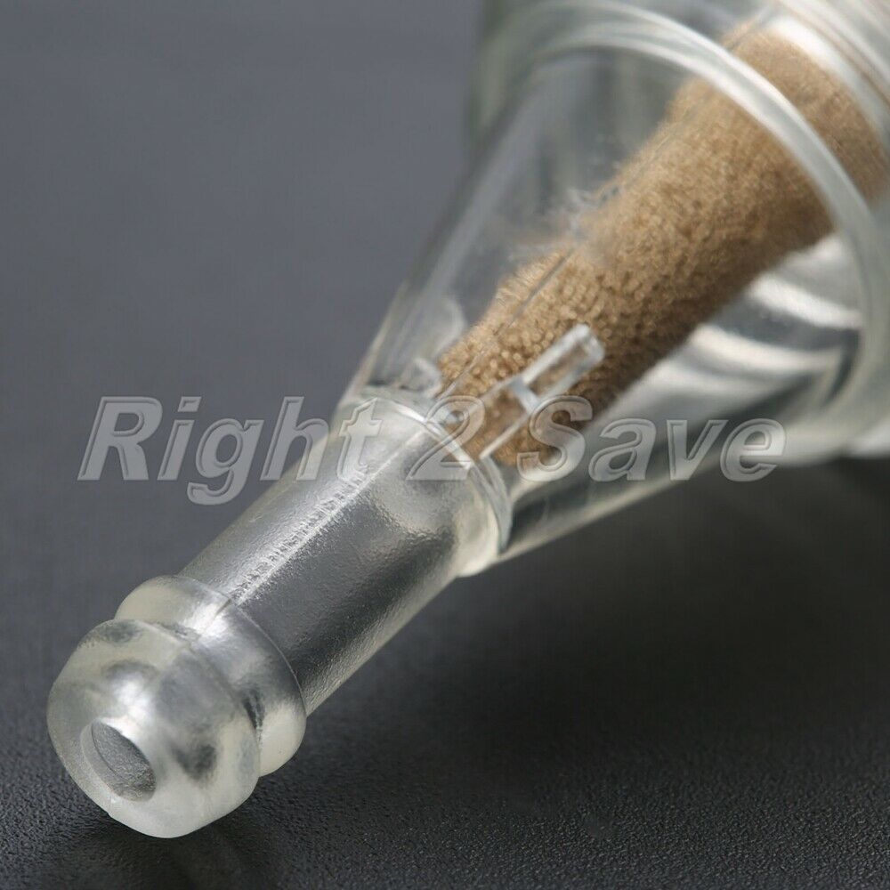 White Motorcycle 1/4" 6mm 7mm Inner Gas Fuel Oil Filter Cleaner for Kawasaki