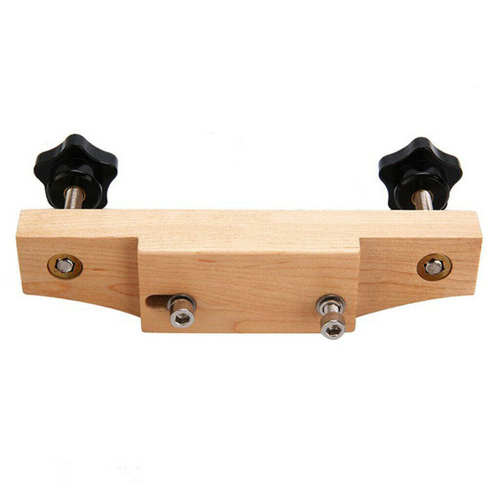 Maple Wood Acoustic Guitar Bridge Clamp Set Luthier Tools 1.45x6.02x0.94inch