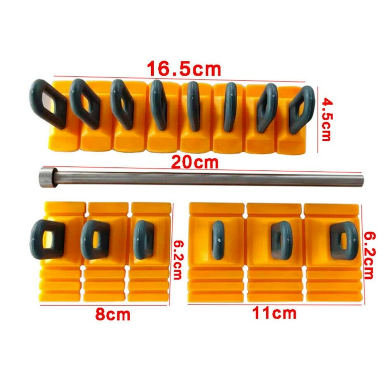Yellow Color Glue Tabs, Auto Body Kits, Paintless Dent Repair Tools, Glue Tabs