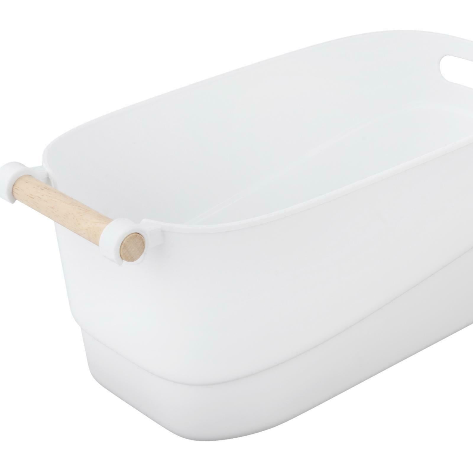 Nail Soak Bowl Basin Remover Spa Bath Tray Manicure Tool Organizer for Home