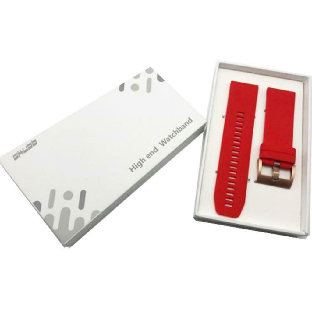 For   fenix 5S Sports Replacement Silicone Wrist Watch Band Strap Red
