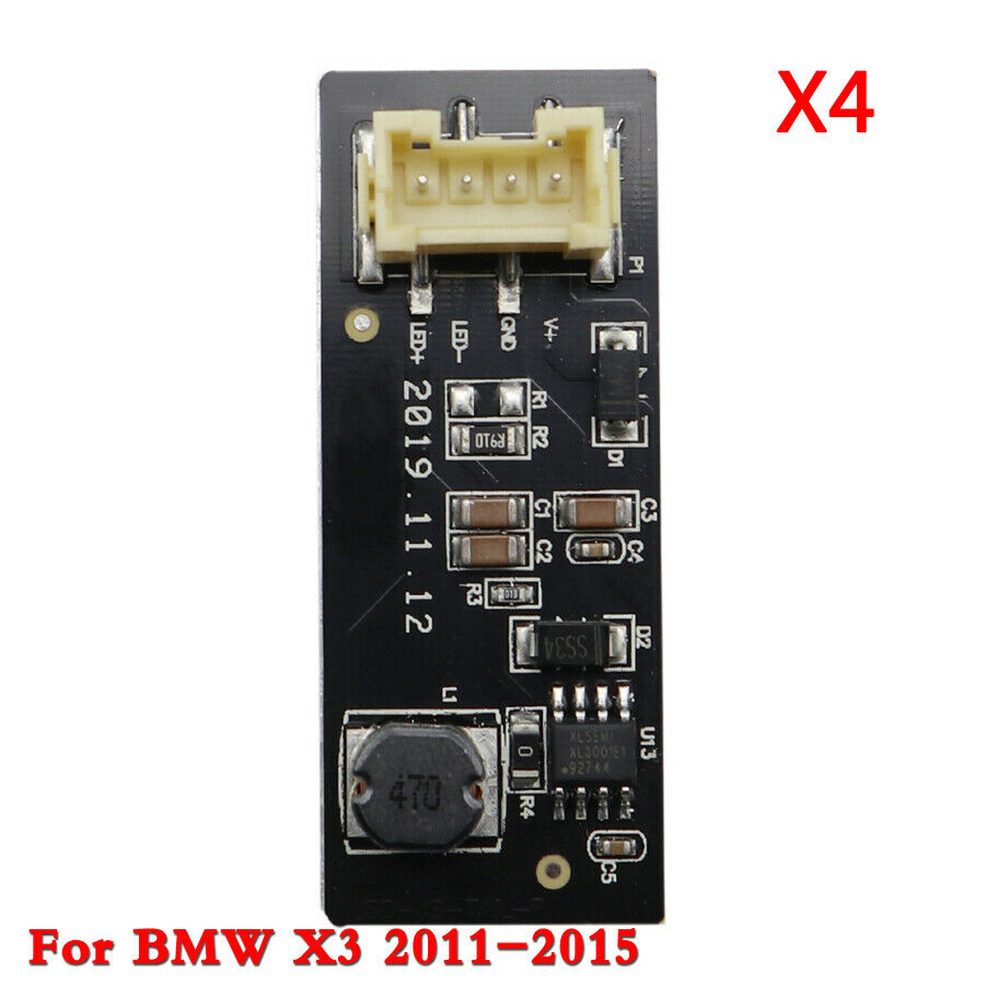 For BMW X3 2011-2015 VALEO b003809.2 LED Tail Light Repair Driver Chip Board 4x