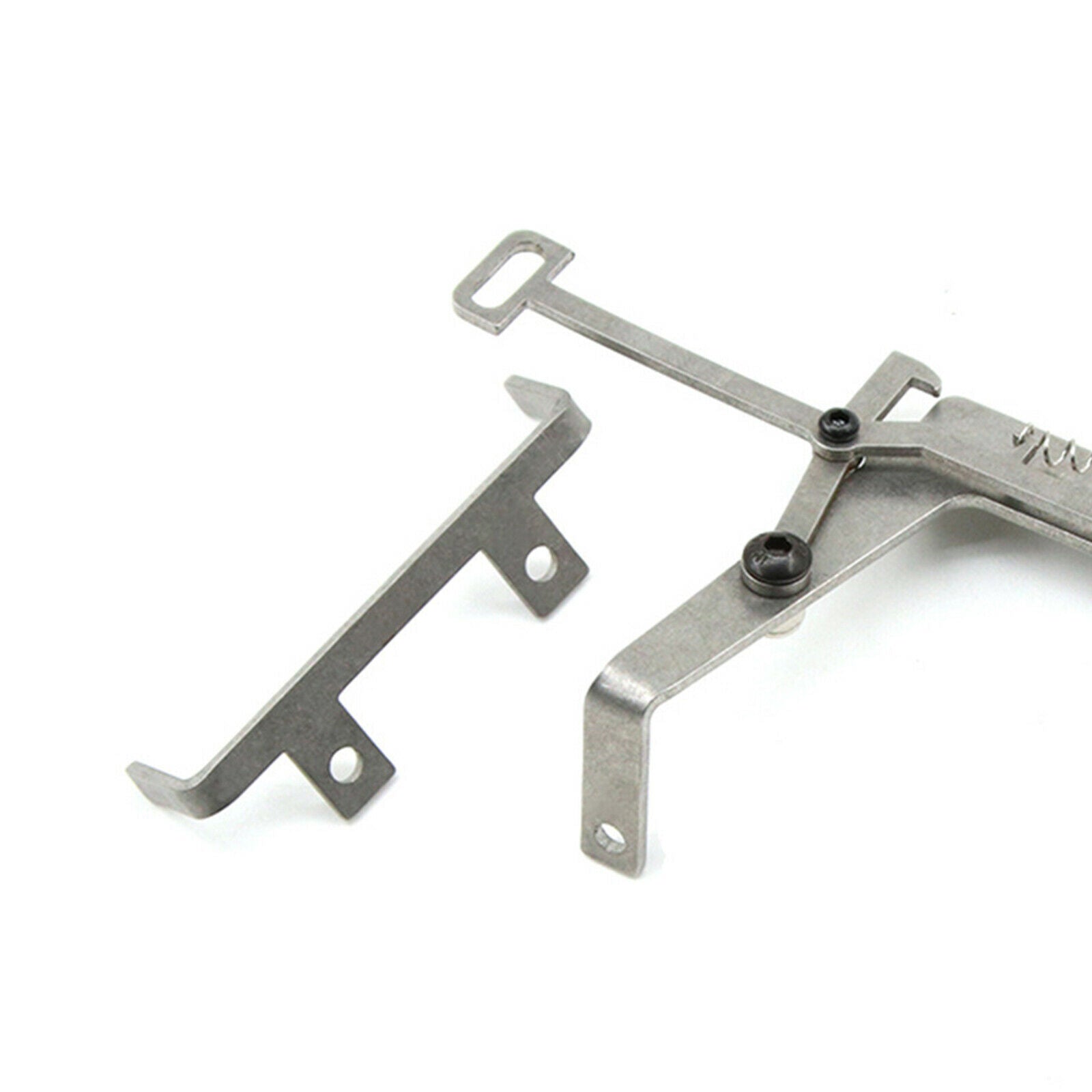 Stainless Steel Cab Lock Catch Assembly for Tamiya   Benz Volvo Tractor