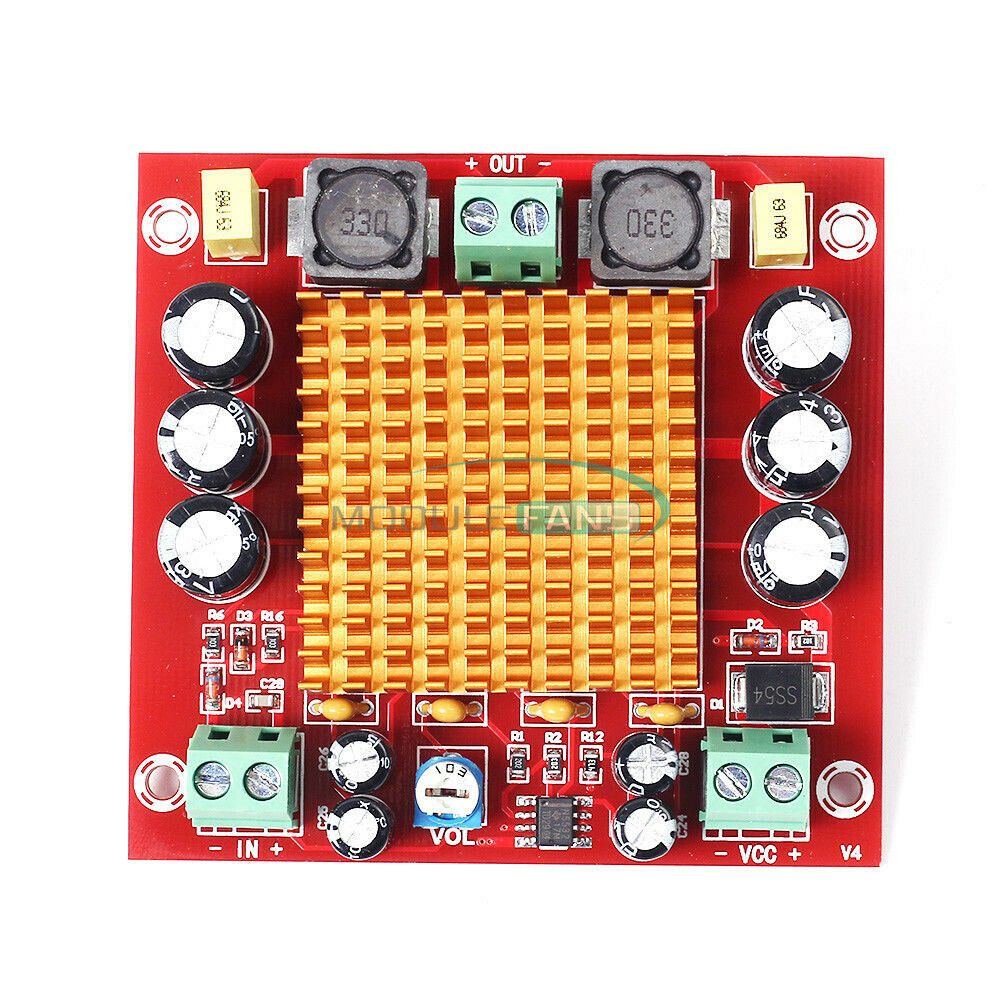 TPA3116D2 150W Mono Channel Digital Power Audio Amplifier Board DC12-26V