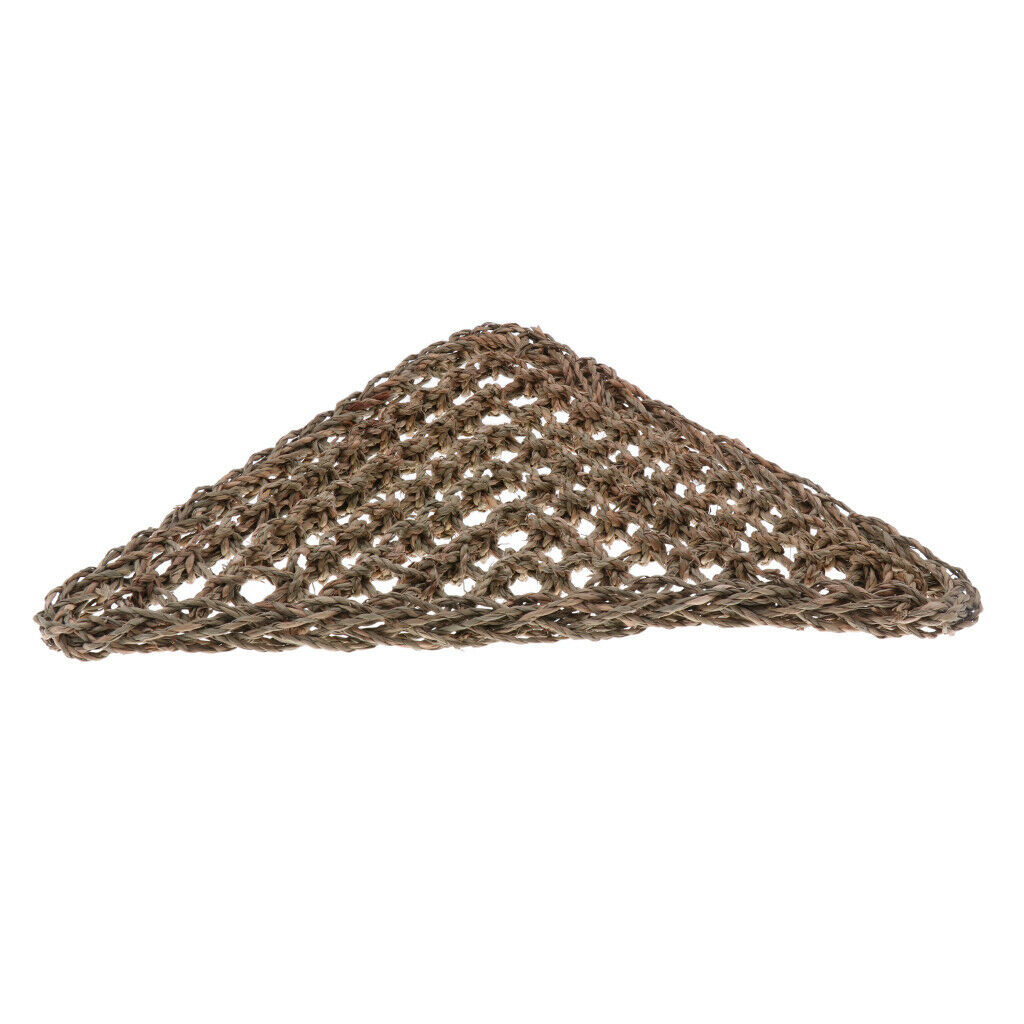 2x Reptile Hammock  Bearded Dragons Lounger Natural Seagrass Hammock