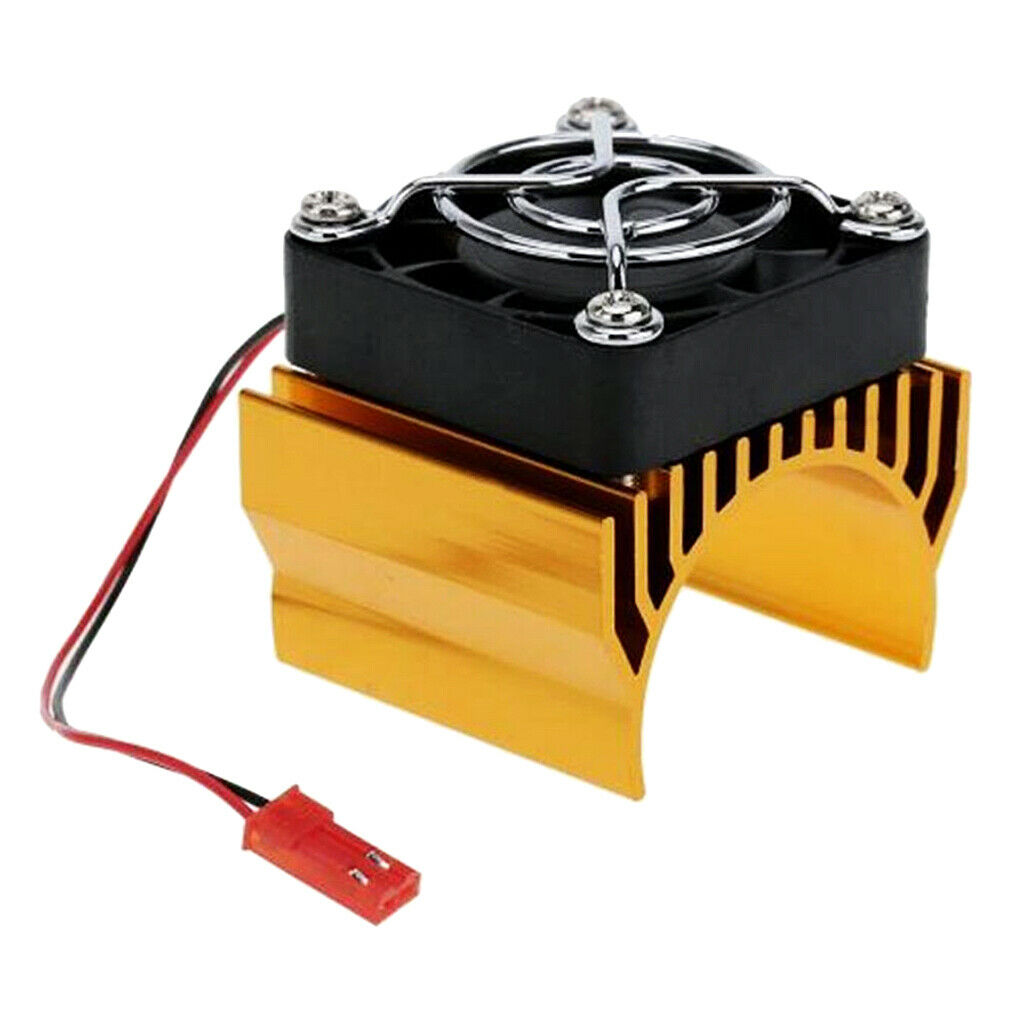 540/550 Motor  Sink with 40mm Fan Cooling for RC 1:10 Car Pack of 2