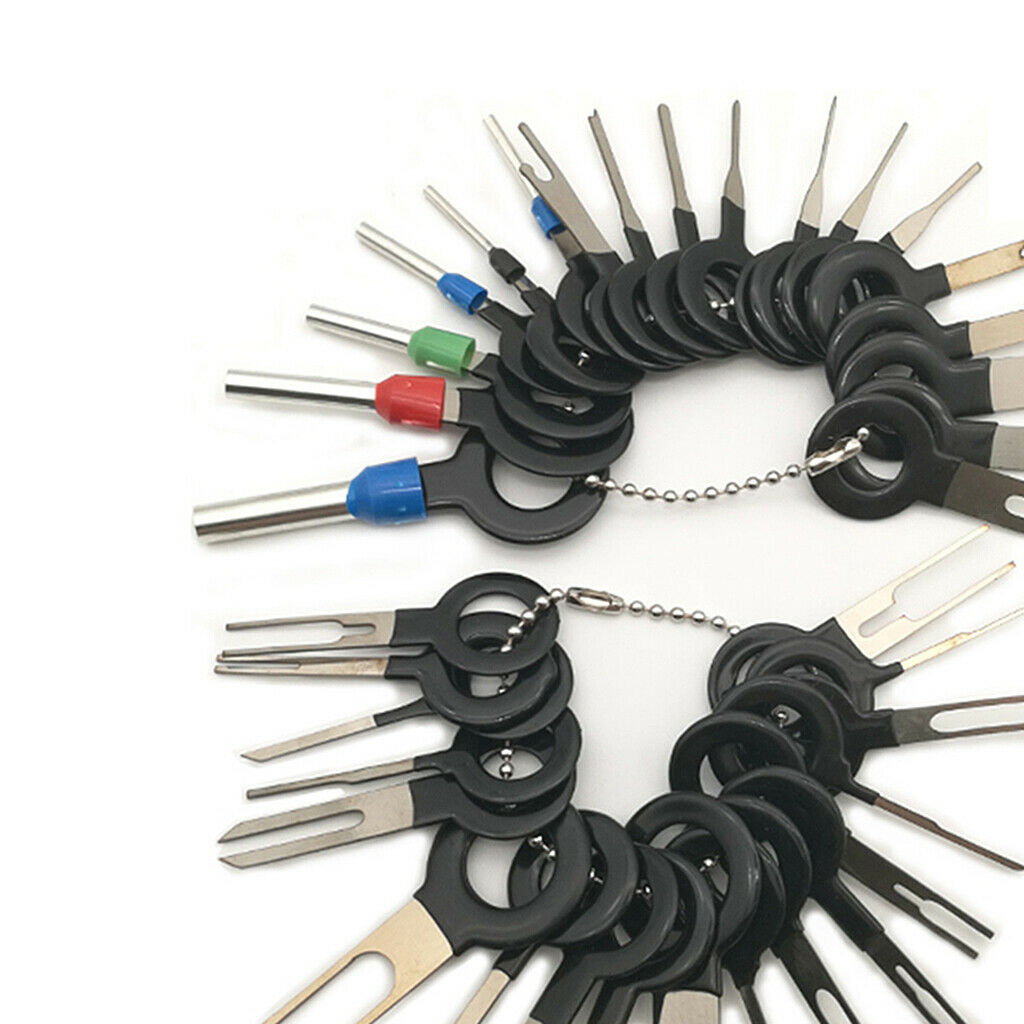 36PCS Wire Terminal Removal Tool Kit Car Electrical Wiring Crimp Connector Pin