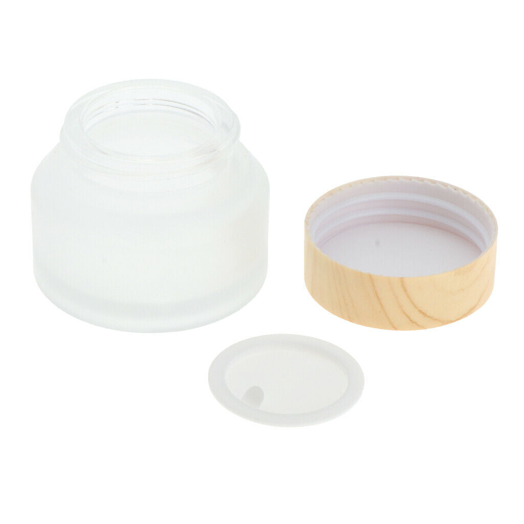 3x Empty Container Travel Refillable Makeup Lotion Moisturizer Pot 15g