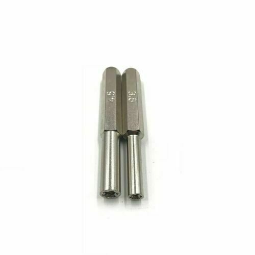 1 pairs 3.8mm & 4.5mm Security Screwdriver Bit Set For Nintendo NGC SFC N64 Wii