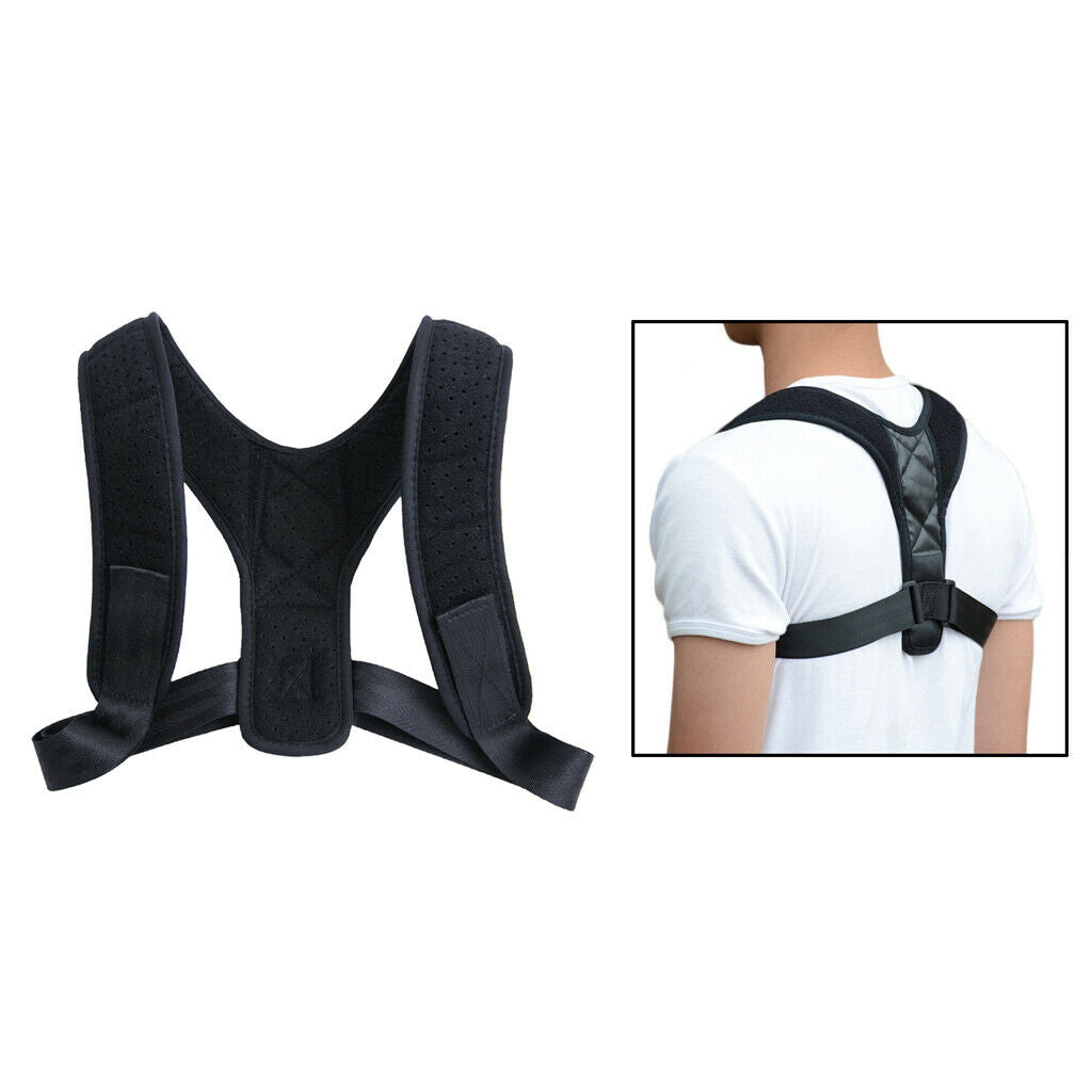 Posture Corrector Clavicle Support Back Straight Shoulder Brace Strap Correction
