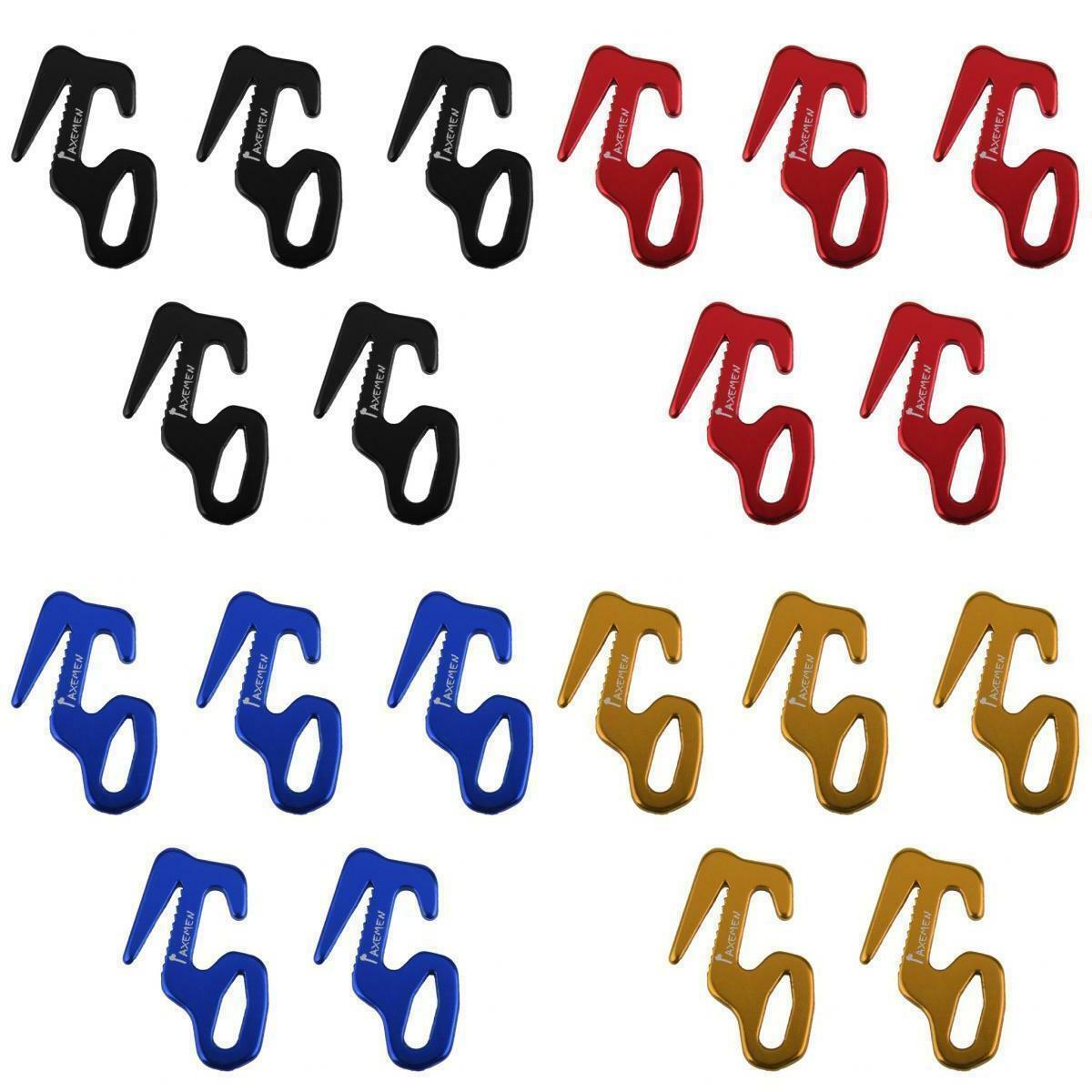 5 x Camping Aluminum Line Runner Rope Tightener Tensioner、MDBD