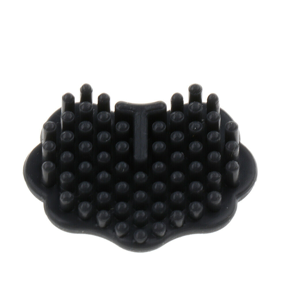 2 Pieces Chinese Erhu Noise Reducer Pad Sound Filter Filencer Pads Black