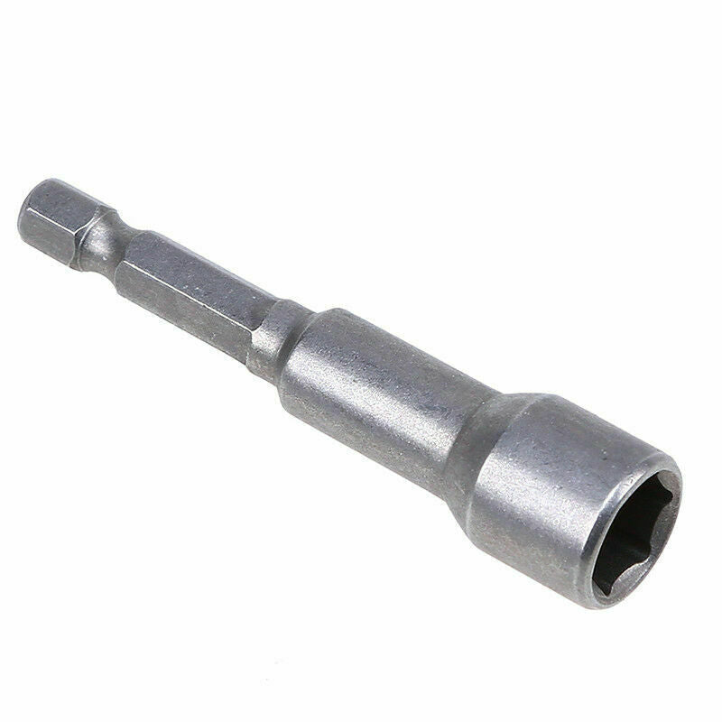 4PCS 8mm-13mm Impact Socket Magnetic Nut Driver Set Screwdriver Bits Hex Shank