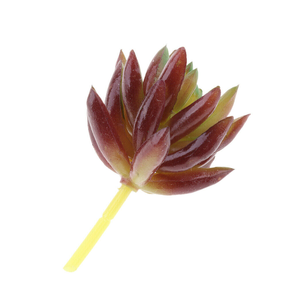 Set of 2 Artificial Succulent Flower Real Touch Simulation  Plant 310