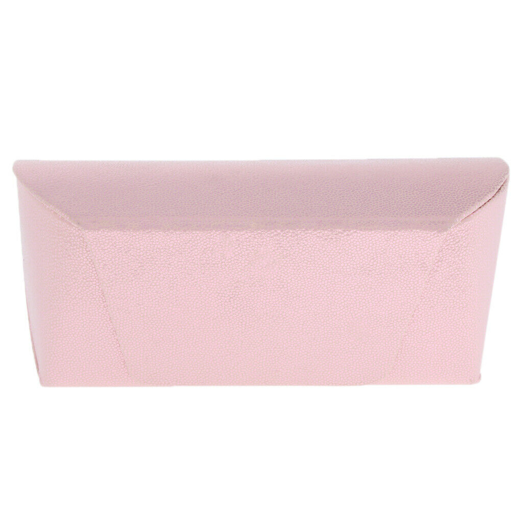 Portable Metal Glasses Pouch Case Eyeglass Sunglass Storage Box Pink