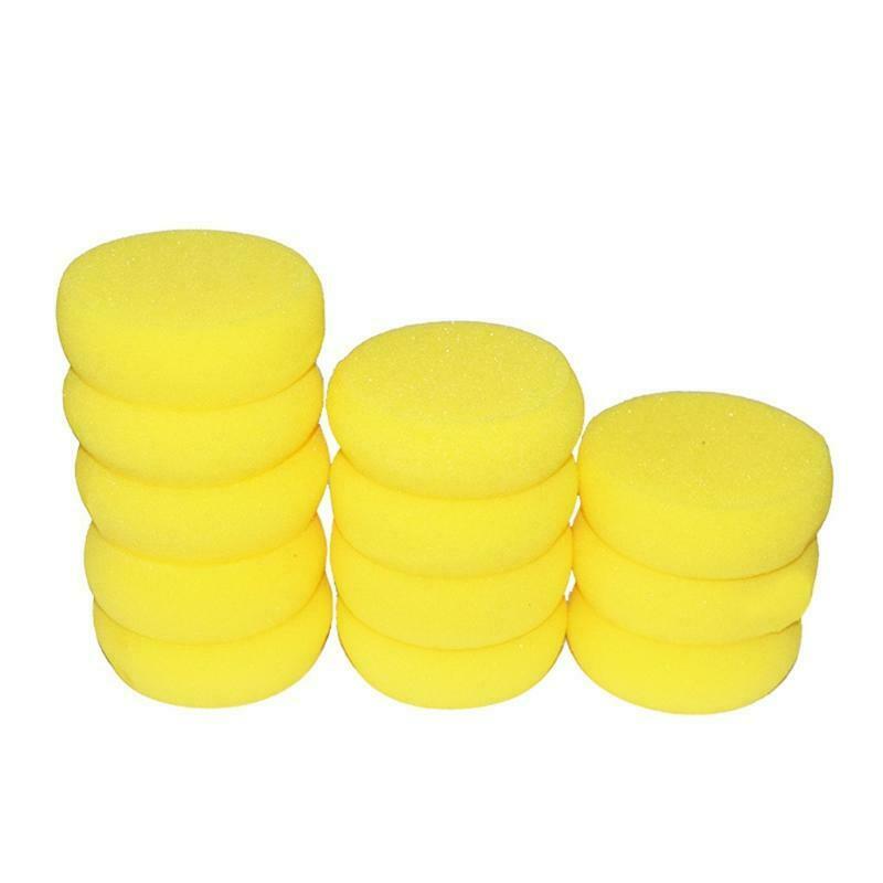 12Pcs Synthetic Sponges Round Watercolor Sponge for Artist Face Painting